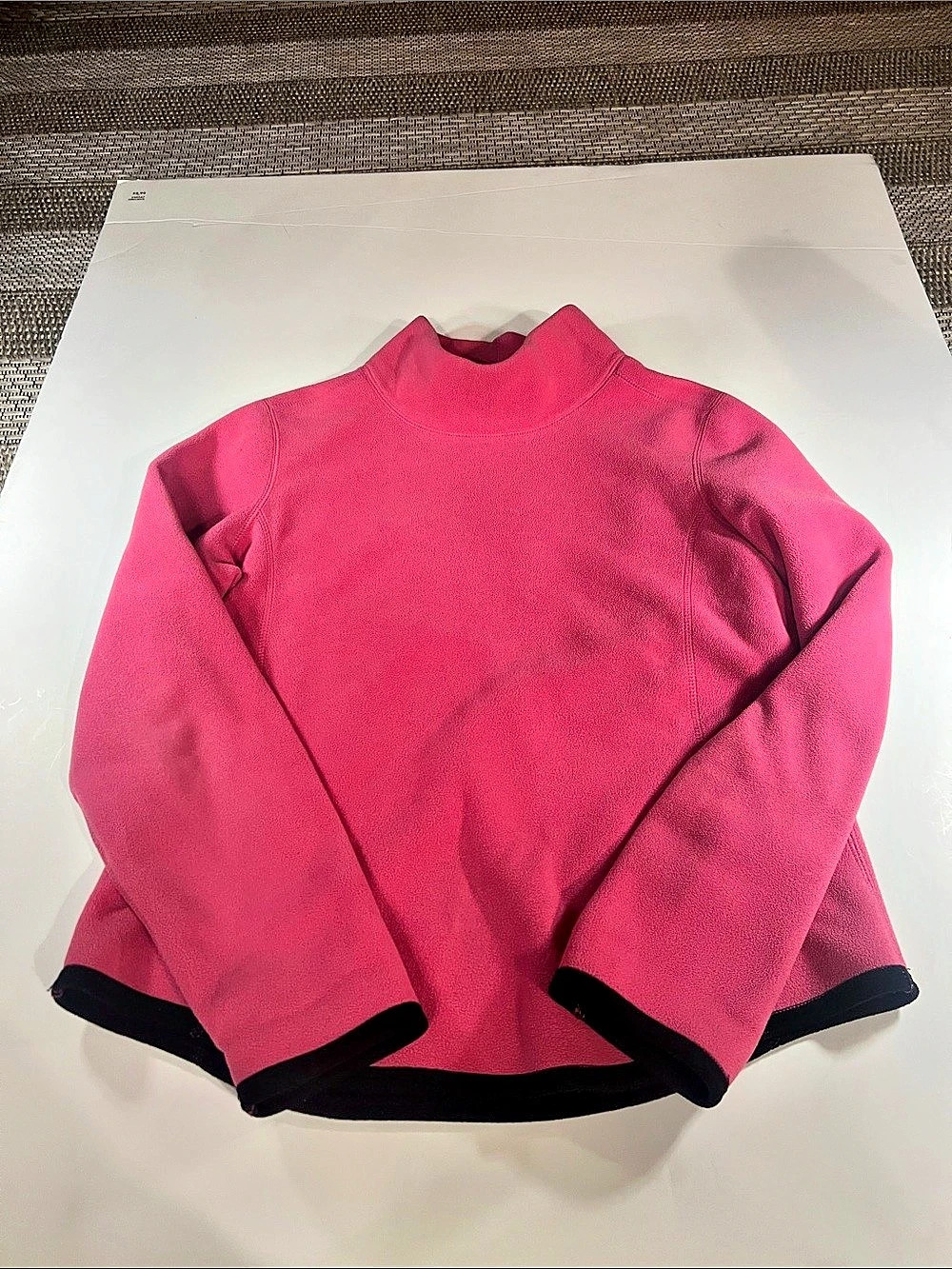 Barrace Collection Pink Fleece Pullover Size Medium